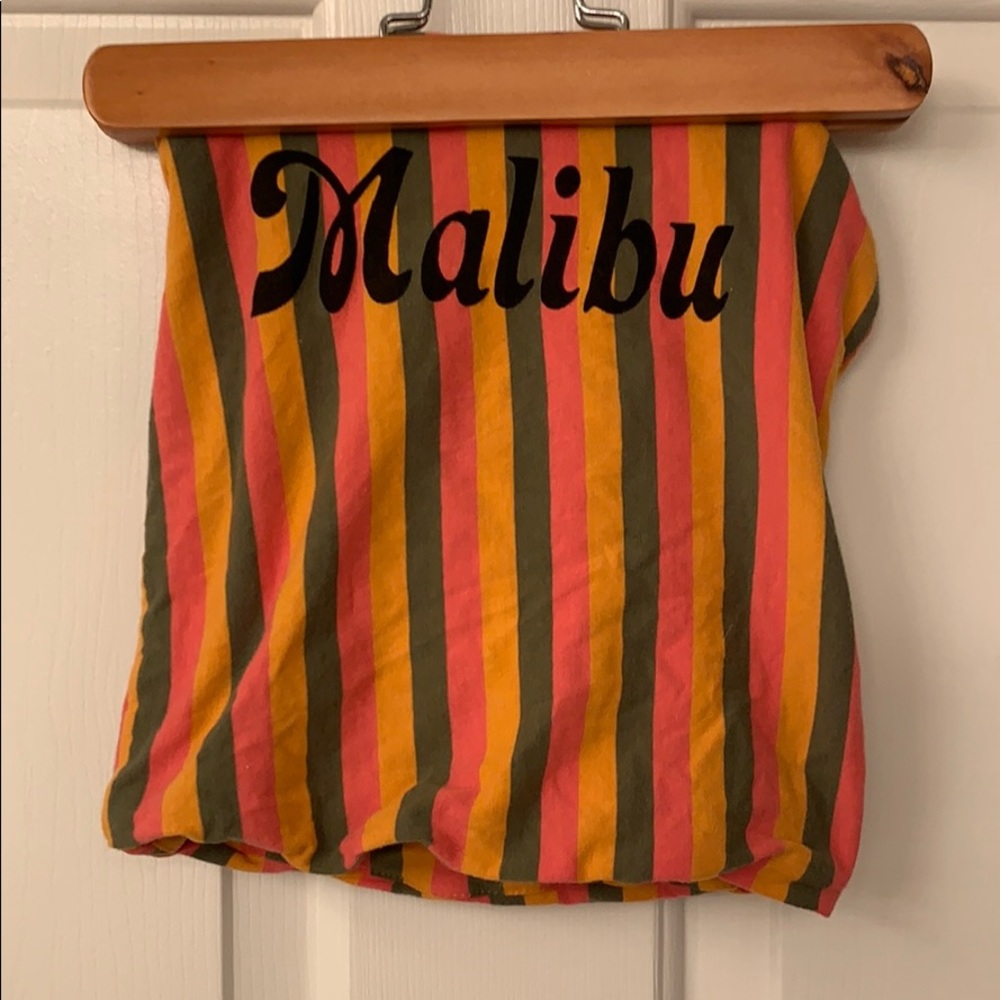 Crop top malibu vintage Y2K
